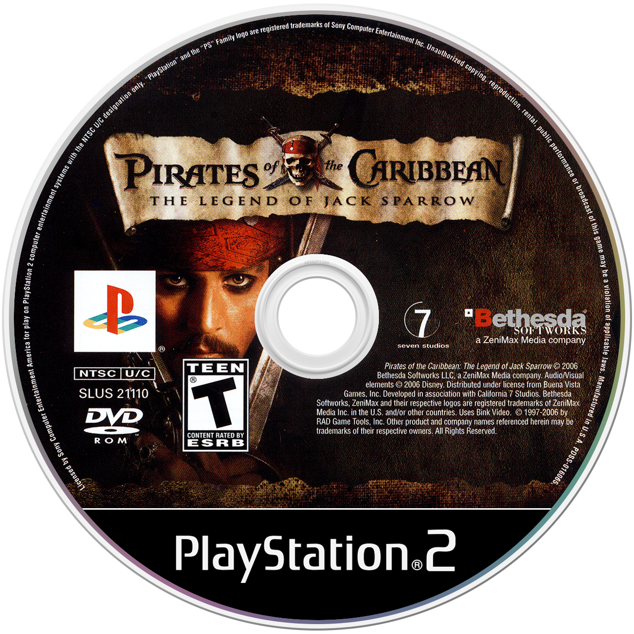 Pirates of the Caribbean: Legend of Jack Sparrow media 9 for Playstation 2